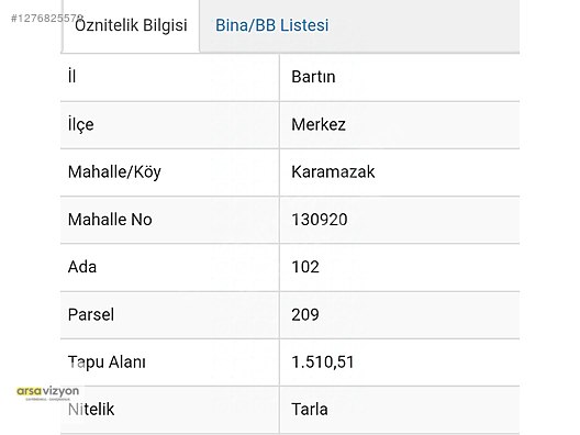 Karamazak' ta İmarlı 215 M2 Arsa - BARTIN MERKEZ fotoğraf 4