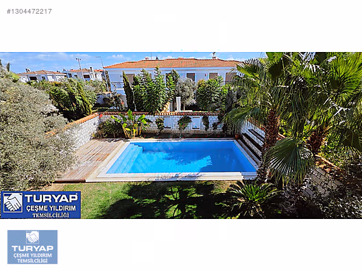 TURYAP ÇEŞME ALAÇATI YILLIK KİRALIK MÜSTAKİL HAVUZLU 7+1 VİLLA - İZMİR ÇEŞME fotoğraf 7