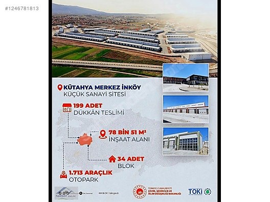FABRİKA SANAYİ DÜKKANI-RESMİ TAPU DEVİR-453M2 MUHTEŞEM LOKASYON - KÜTAHYA MERKEZ fotoğraf 9