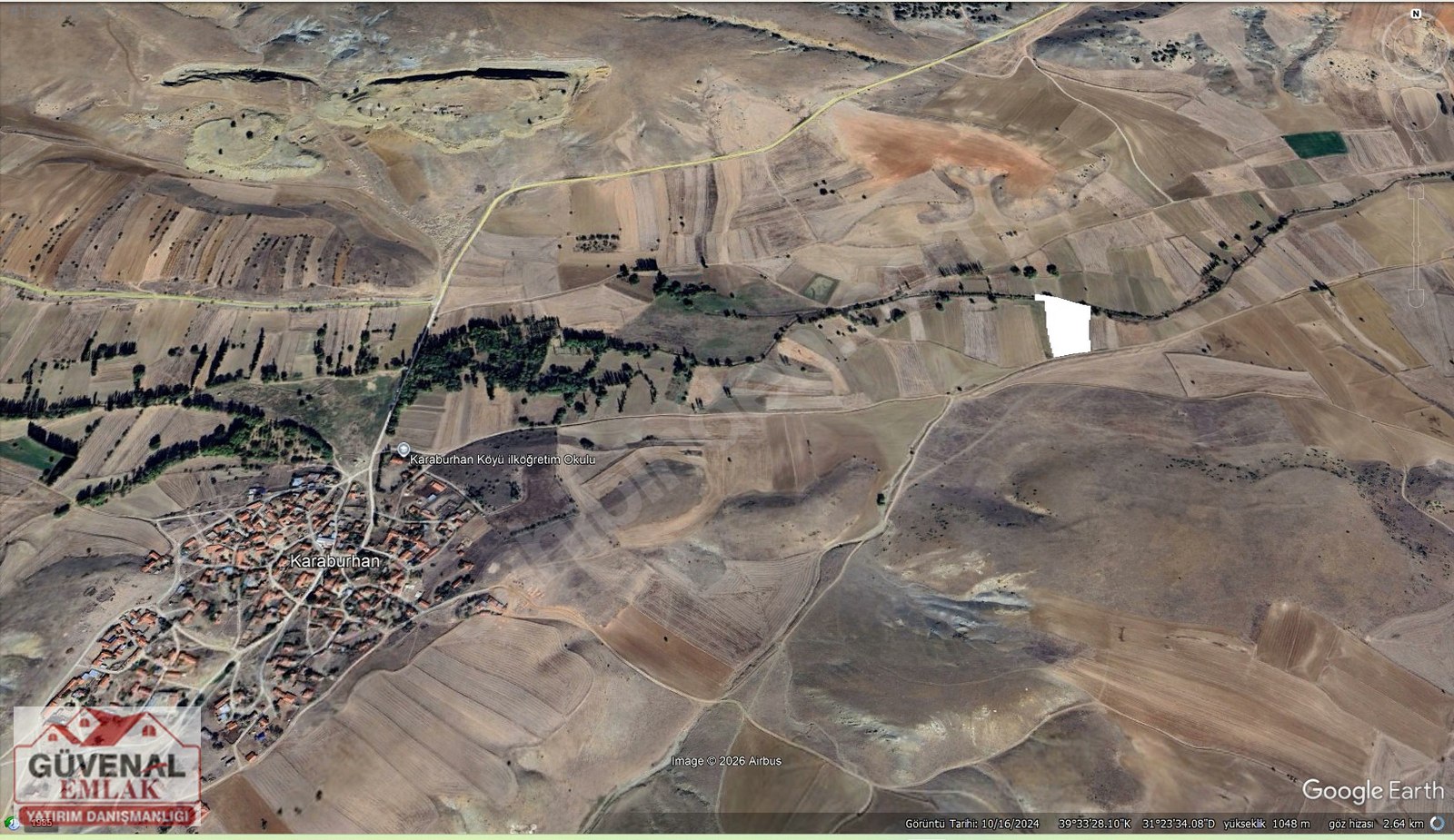 YOLA CEPHELİ HİSSELİ UYGUN FİYATLI SATILIK ARAZİ - ESKİŞEHİR SİVRİHİSAR fotoğraf 9