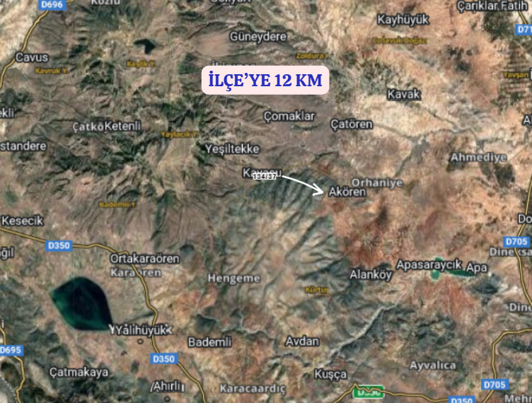  KONYA AKÖREN KAYASU   KÖYÜNDE  508  M²  TARLA  SATILIKTIR    - KONYA AKÖREN fotoğraf 7
