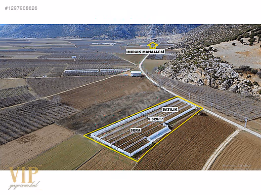 VİP GAYRİMENKUL'den IMIRCIK MAH. ANAYOL CEPHELİ 5.320m² SERA - ANTALYA ELMALI fotoğraf 5