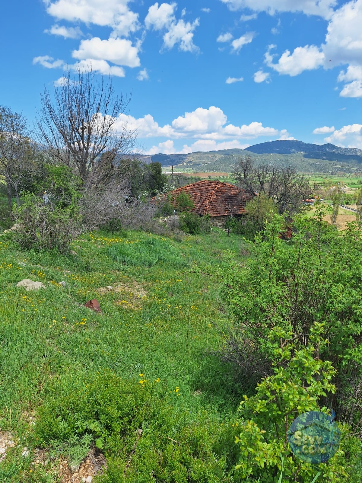 BURDUR AĞLASUN KİBRİT KÖYÜNDE SATILIK KERPİÇ EV VE TARLA - Burdur Ağlasun fotoğraf 31