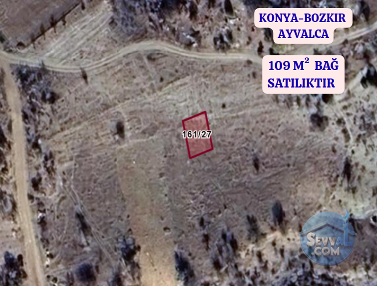 KONYA BOZKIR AYVALCA  KÖYÜNDE  109 M²  BAĞ  SATILIKTIR - KONYA BOZKIR fotoğraf 2