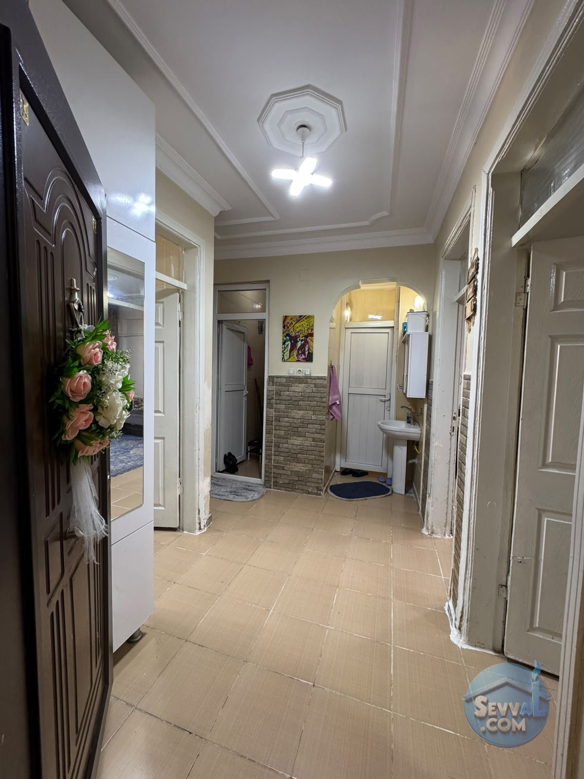 B.BAŞI MAH 3.KAT 2+1 SOBALI TEMİZ DAİRE - ŞANLIURFA HALİLİYE fotoğraf 12