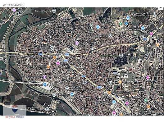 EDİRNE MERKEZ KOCASİNAN MAH.7.223 M2 RESMİ YOLA CEPHELİ TARLA - EDİRNE MERKEZ fotoğraf 5