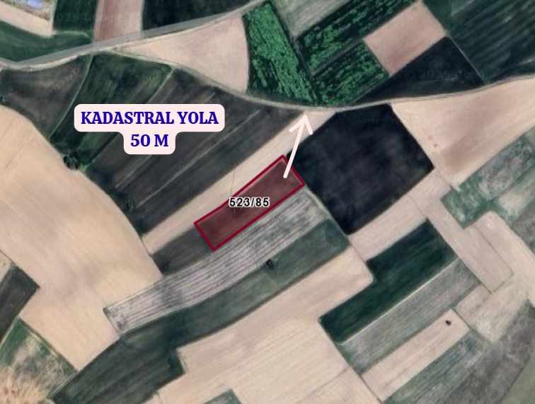 AFYONKARAHİSAR DAZKIRI ESENTEPE  KÖYÜNDE 4.094  M² TARLA  SATILIKTIR - AFYONKARAHİSAR DAZKIRI fotoğraf 3