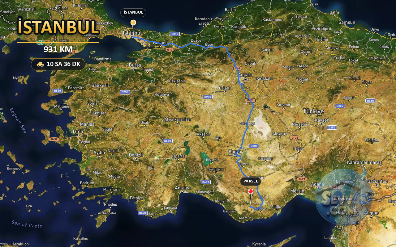 MERSİN GÜLNAR KÖSEÇOBANLI(KASABA) 6.004 m² SATILIK ARSA - MERSİN GÜLNAR fotoğraf 7