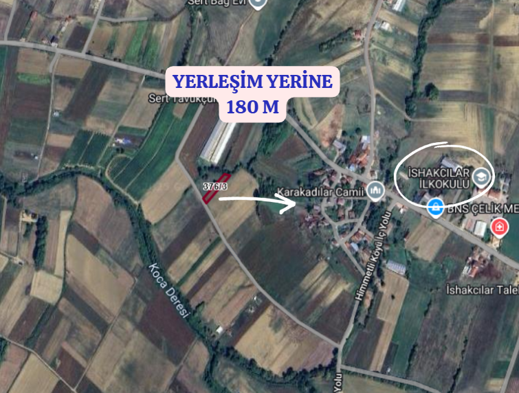 KOCAELİ DERİNCE ÇAVUŞLU MAHALLESİNDE 1.004 M² TARLA SATILIKTIR - KOCAELİ DERİNCE fotoğraf 4