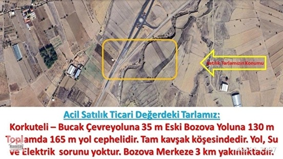 Çevreyoluna Cepheli Ticari Tarla - ANTALYA KORKUTELİ fotoğraf 13