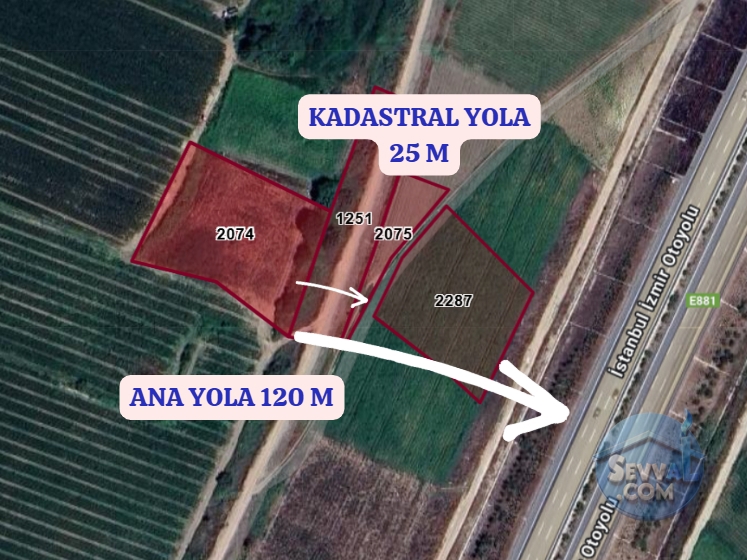 BURSA MUSTAFAKEMALPAŞA ADAKÖY MAH.DE 3.550 M² TARLA SATILIKTIR - Bursa Mustafakemalpaşa fotoğraf 6
