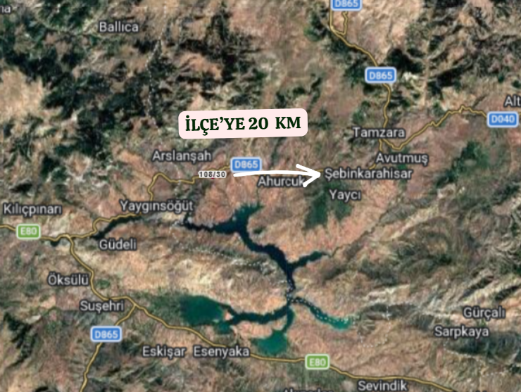 GİRESUN ŞEBİNKARAHİSAR TEPELTEPE  KÖYÜNDE 28.620  M²  TARLA  SATILIKTIR - GİRESUN ŞEBİNKARAHİSAR fotoğraf 5