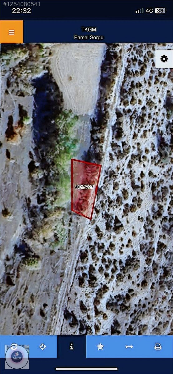 KÜTAHYA EMET ÇERTE KÖYÜNDE SATILIK TARLA - KÜTAHYA EMET fotoğraf 4