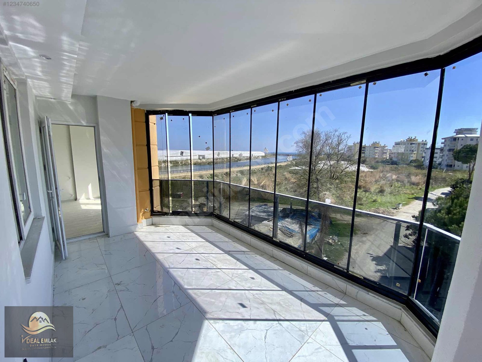 İSKELEDE DENİZ MANZARALI SATILIK SIFIR 3+1 135 METREKARE DAİRE - MERSİN ANAMUR fotoğraf 9