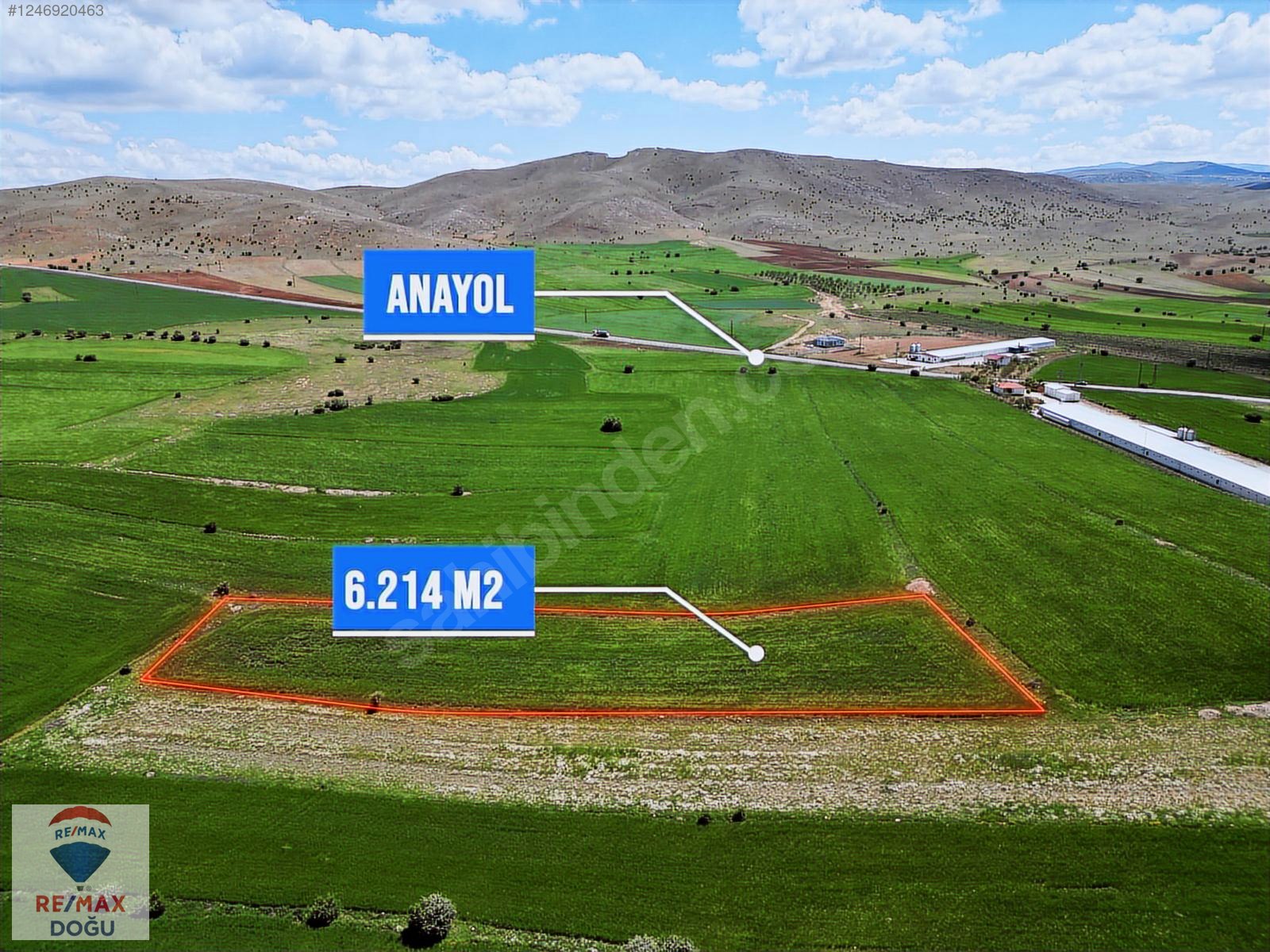 REMAX DOĞUDAN MERKEZ DİŞİDİ'DE SATILIK TARLALAR - ELAZIĞ MERKEZ fotoğraf 2