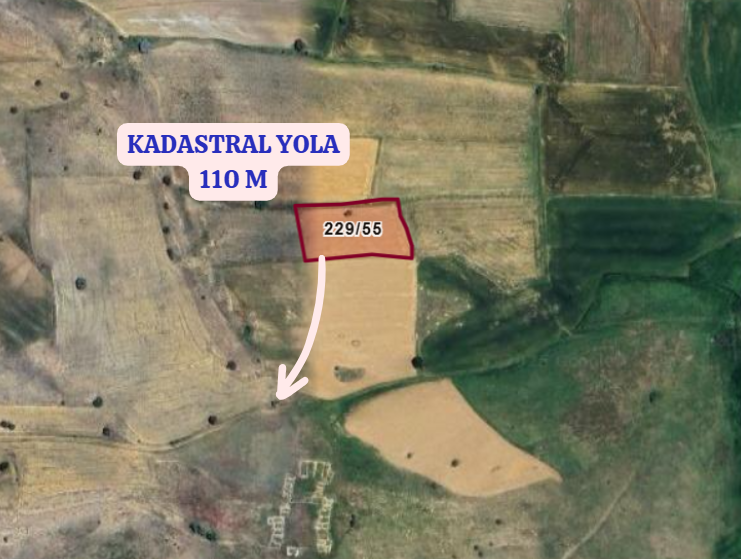 KONYA ILGIN YUKARIÇİĞİL KÖYÜNDE 3.287  M²  TARLA  SATILIKTIR - KONYA ILGIN fotoğraf 3