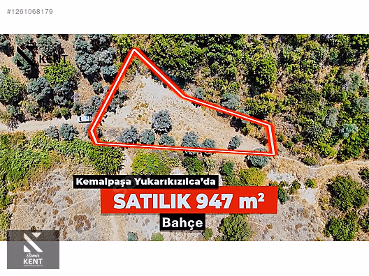 Kemalpaşa Yukarıkızılca Satılık 950 m2 Bahçe Tek Tapu - İZMİR KEMALPAŞA fotoğraf 45