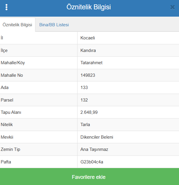 KOCAELİ KANDIRA TATARAHMET   KÖYÜNDE 2.648 M²  TARLA  SATILIKTIR - KOCAELİ KANDIRA fotoğraf 7