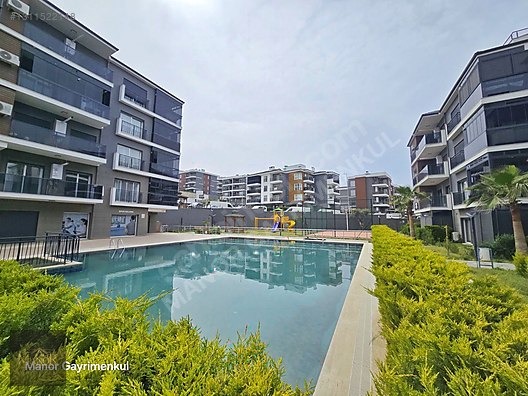 KUŞADASINDA MÜKEMMEL SİTEDE KÖŞE KONUM EŞYALI BAHÇELİ DAİRE - AYDIN KUŞADASI fotoğraf 25