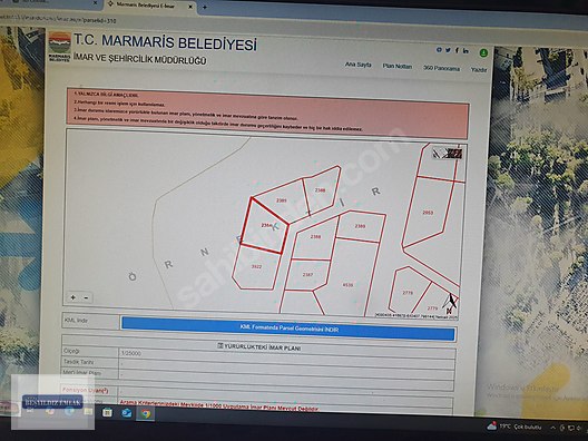 MARMARİS ARMUTALAN BAKACAK'TA MÜSTAKİL TAPU 700M2 ARSA - MUĞLA MARMARİS fotoğraf 2
