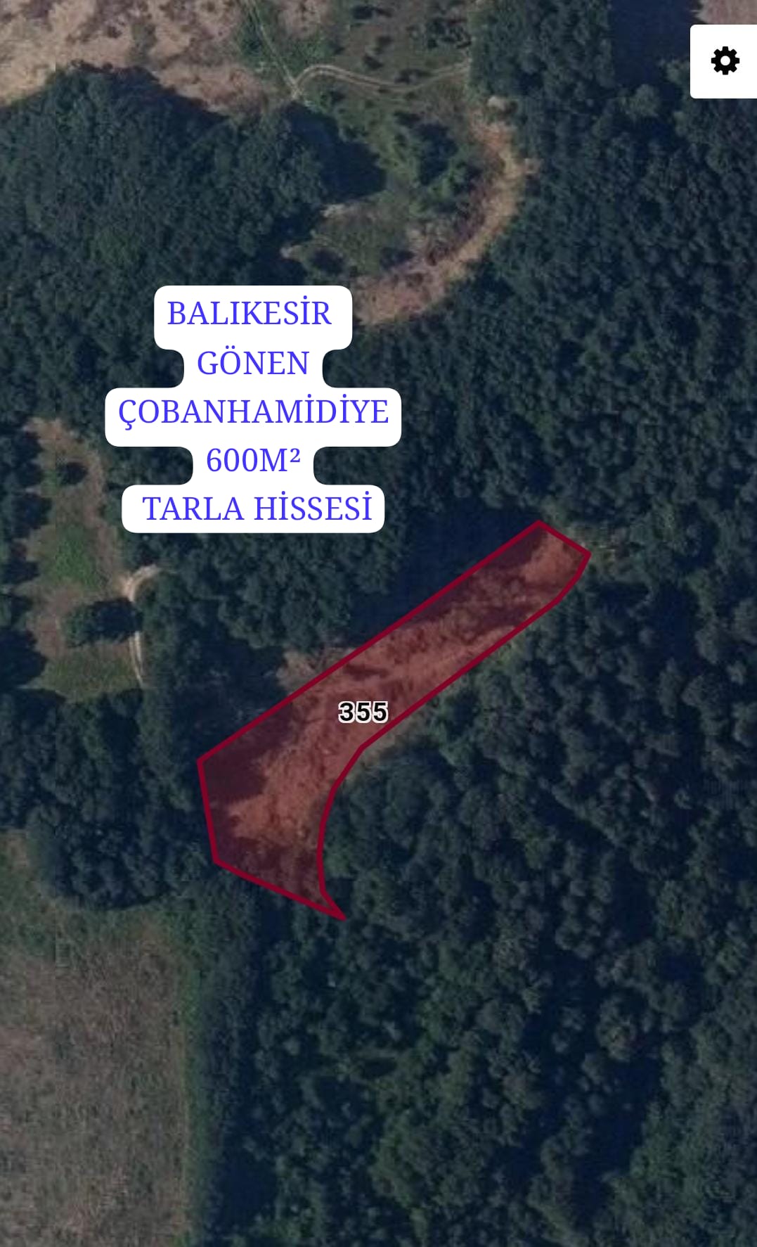 BALIKESİR GÖNEN ÇOBANHAMİDİYE DE 600M² HİSSELİ YER SATILIKTIR - BALIKESİR GÖNEN fotoğraf 20