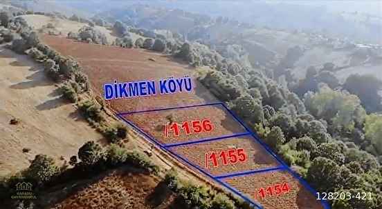 ÇANAKKALE BİGA DİKMEN KÖYÜ MÜSTAKİL TAPU İMARLI - ÇANAKKALE BİGA fotoğraf 2
