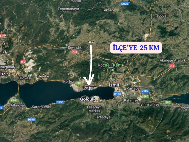 KOCAELİ DERİNCE ÇAVUŞLU MAHALLESİNDE 1.004 M² TARLA SATILIKTIR - KOCAELİ DERİNCE fotoğraf 6
