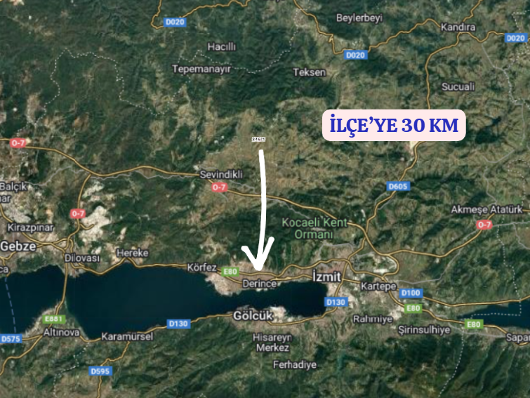 KOCAELİ DERİNCE KARAGÖLLÜ KÖYÜNDE 979  M² TARLA SATILIKTIR - KOCAELİ DERİNCE fotoğraf 9