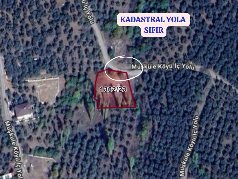 BURSA İZNİK MÜŞKÜLE  KÖYÜNDE 1.209 M² ZEYTİNLİK SATILIKTIR - BURSA İZNİK fotoğraf 4