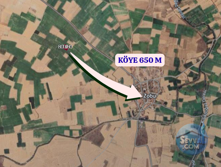 KÜTAHYA ÇAVDARHİSAR ZOBU  KÖYÜNDE  1.669  M²   TARLA  SATILIKTIR - KÜTAHYA ÇAVDARHİSAR fotoğraf 4