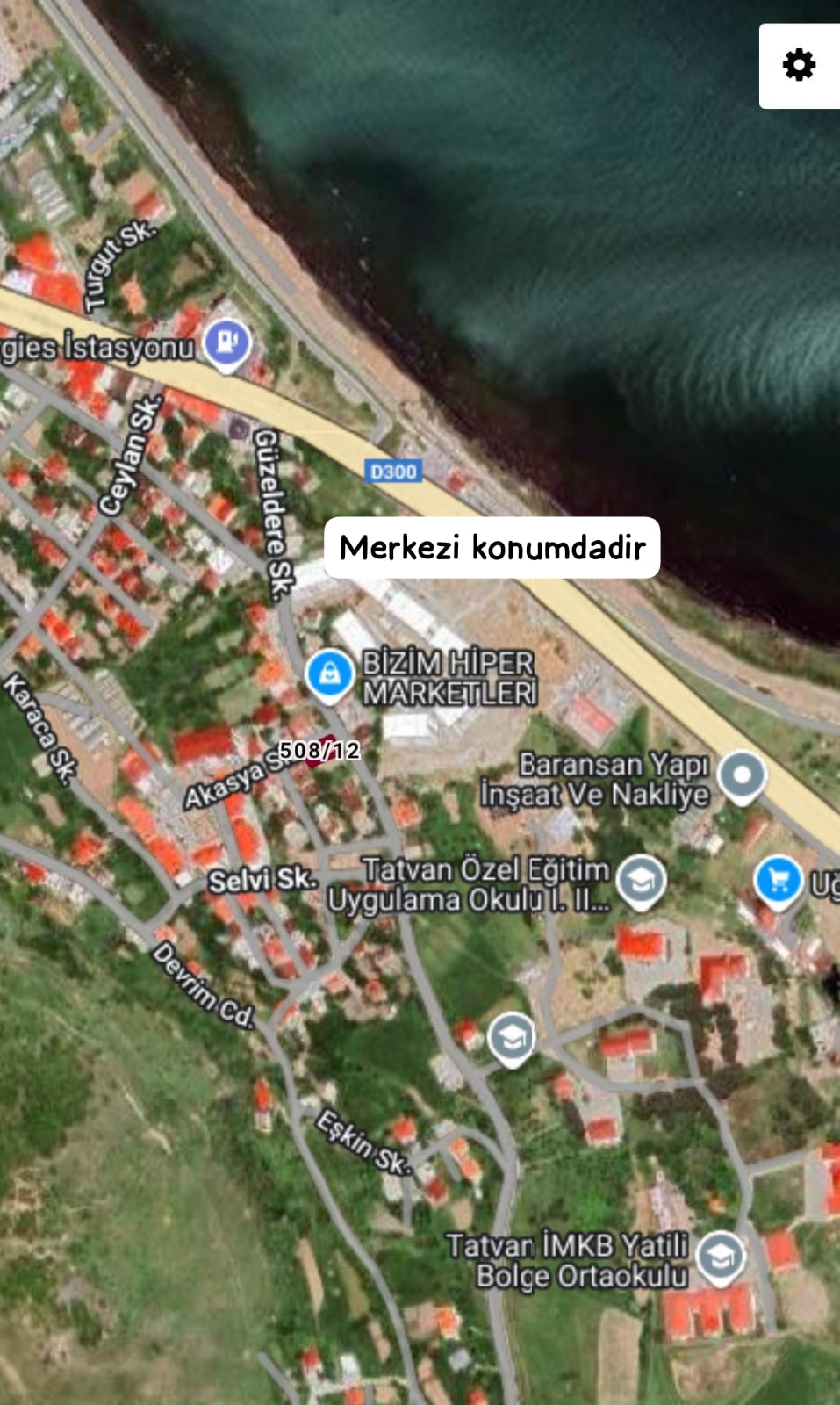 KÖŞEBAŞI CADDE ÜSTÜ SATILIK ARSA 760 M² Bitlis / Tatvan / Fuar Mah. - BİTLİS TATVAN fotoğraf 3