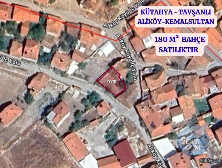 KÜTAHYA TAVŞANLI ALİKÖY-KEMALSULTAN  KÖYÜNDE 180 M²  BAHÇE  SATILIKTIR - KÜTAHYA TAVŞANLI fotoğraf 2