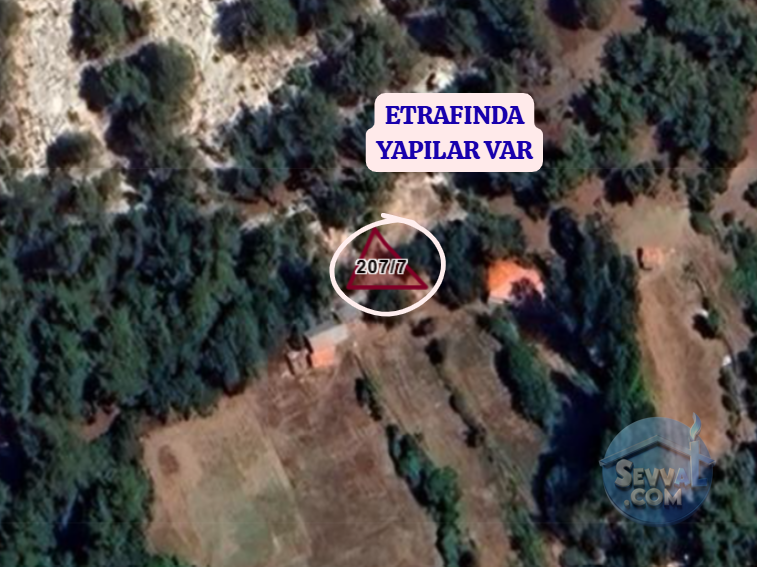 DENİZLİ ACIPAYAM SUÇATI  KÖYÜNDE  66 M²  TARLA  SATILIKTIR - DENİZLİ ACIPAYAM fotoğraf 4