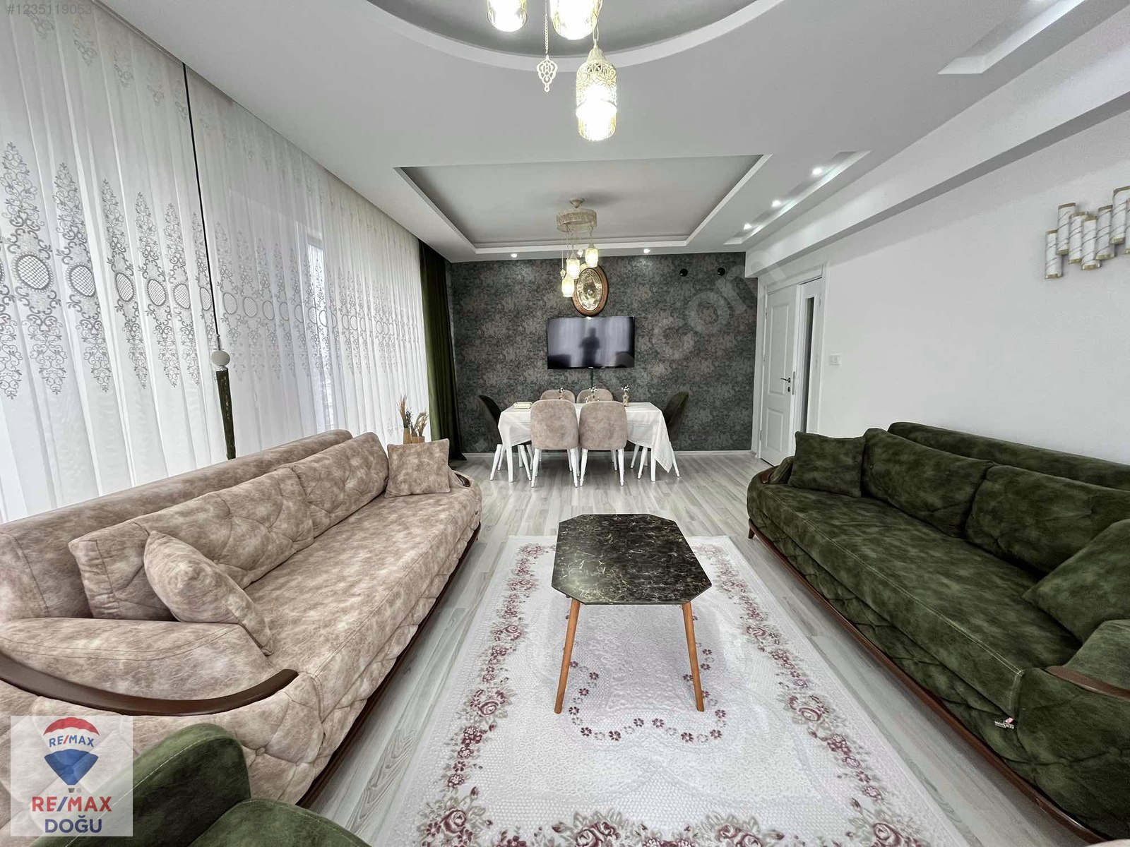 REMAX DOĞUDAN DOĞUKENT PARK23 KONUTLARI 175 M2 3+1 SATILIK DAİRE - ELAZIĞ MERKEZ fotoğraf 9