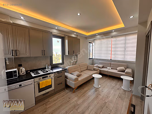 DENİZE 50 METRE MESAFE 1+1 EŞYALI SATILIK DAİRE - MERSİN MEZİTLİ fotoğraf 21