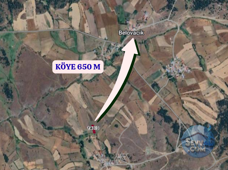 KASTAMONU DEVREKANİ BELOVACIK  KÖYÜNDE 1.070 M²  TARLA  SATILIKTIR - KASTAMONU DEVREKANİ fotoğraf 5