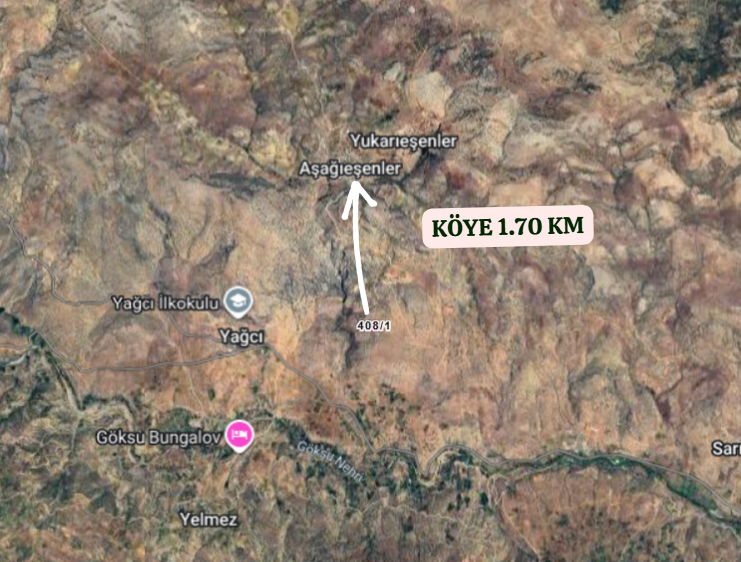 KONYA HADİM AŞAĞIEŞENLER  KÖYÜNDE 5.536  M²  TARLA  SATILIKTIR - KONYA HADİM fotoğraf 3