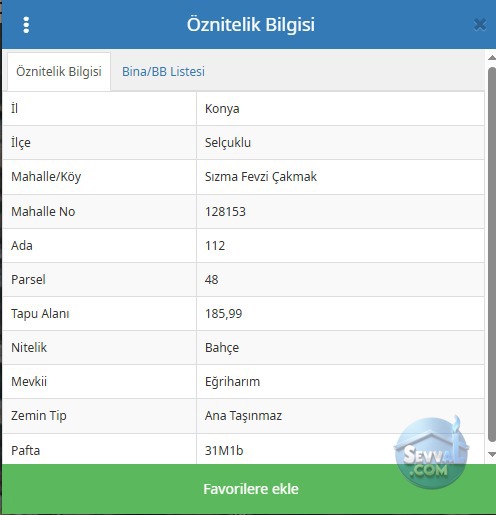KONYA SELÇUKLU SIZMA DA 185 M² TARLAMIZ SATILIKTIR - KONYA SELÇUKLU fotoğraf 2
