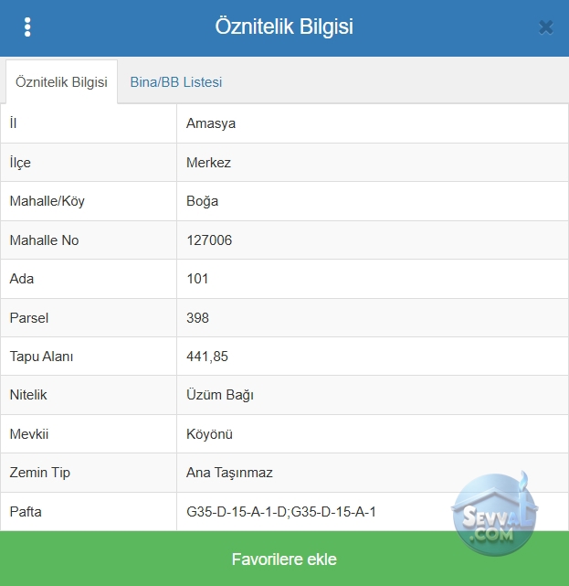 AMASYA MERKEZ BOĞA KÖYÜ 441 m² ÜZÜM BAĞI SATILIK - Amasya Merkez fotoğraf 14