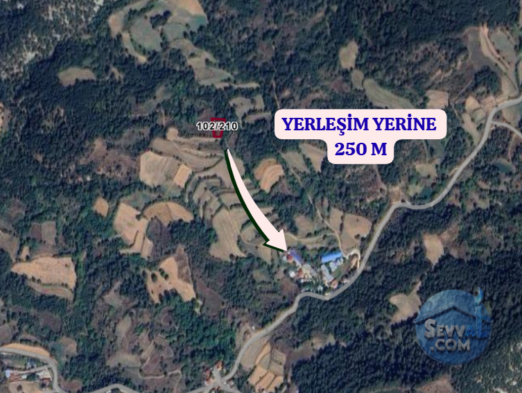 BOLU GÖYNÜK ÇAYLAK  KÖYÜNDE  828 M²  TARLA  SATILIKTIR - BOLU GÖYNÜK fotoğraf 4