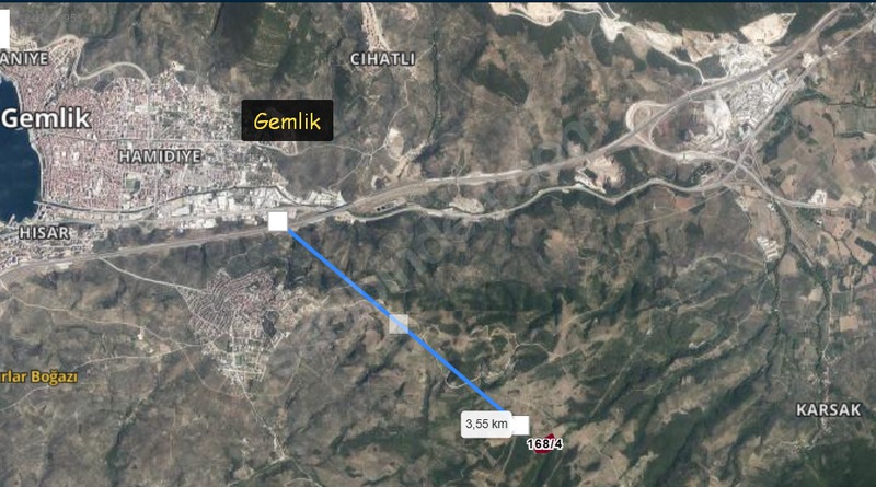 Bursa Orhangazi Karsak'ta Satılık 22.230 metrekare Tarla - BURSA GEMLİK fotoğraf 2