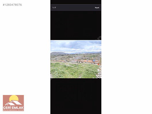 ZİLE İSTASYON. 391MT² ARSA ARAÇ TAKASI OLUR - TOKAT ZİLE fotoğraf 8