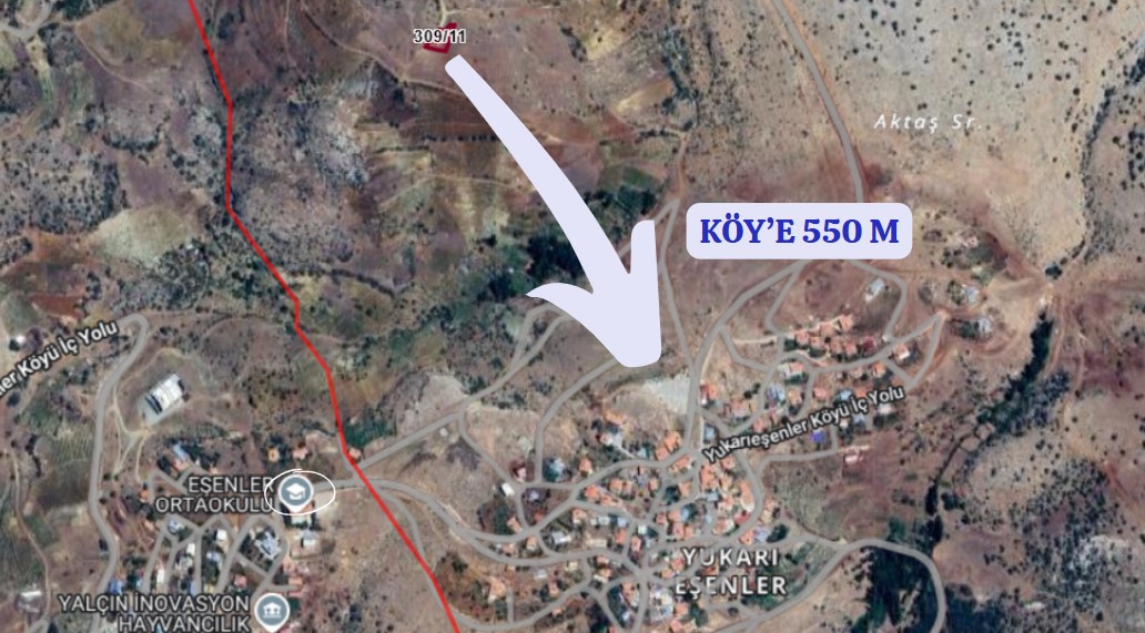 KONYA HADİM YUKARIEŞENLER KÖYÜ'NDE 653 M² TARLAMIZ SATILIKTIR - KONYA HADİM fotoğraf 5