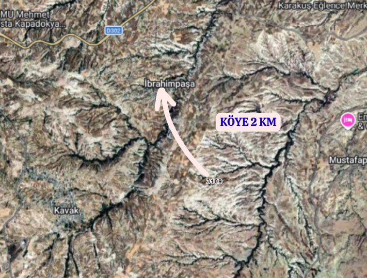 NEVŞEHİR ÜRGÜP İBRAHİMPAŞA  KÖYÜNDE  1.825  M²  BAĞ  SATILIKTIR - NEVŞEHİR ÜRGÜP fotoğraf 4