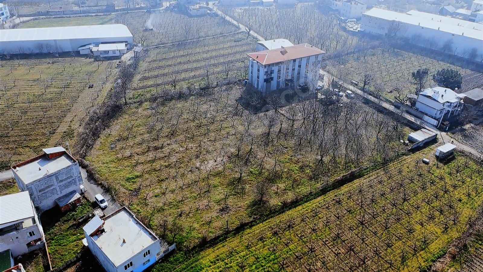 VAKIFTA 7 DÖNÜM ARSA VE İÇERİWİNDE 5 DAİRE 1 DÜKKAN - BURSA YILDIRIM fotoğraf 2