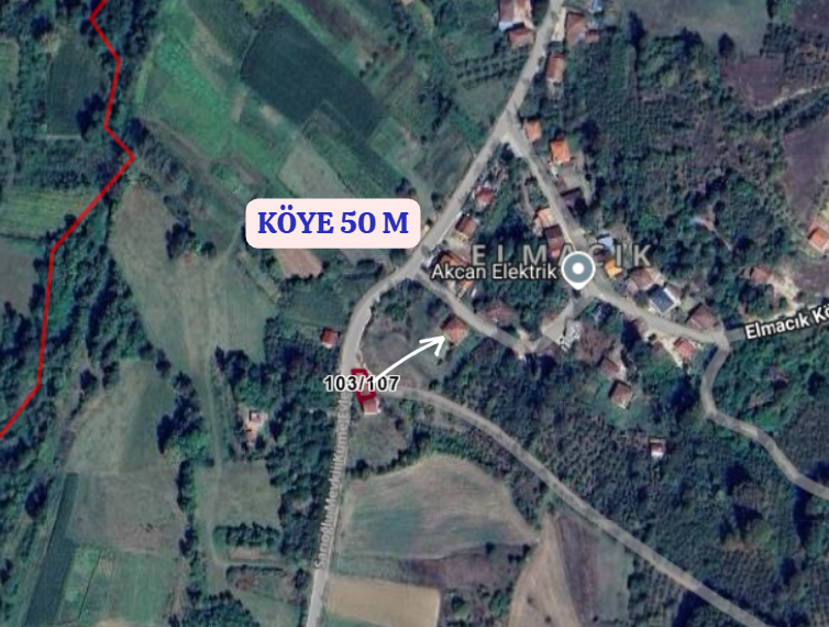 KOCAELİ KANDIRA  ELMACIK  KÖYÜNDE 147 M²  TARLA  SATILIKTIR - KOCAELİ KANDIRA fotoğraf 5