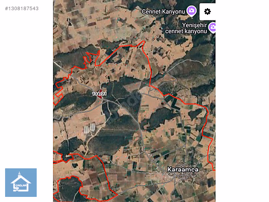 ÇAĞLAR'DAN KARAAMCA MH.DE 3366m2 Asfalt Cepheli Tarla - BURSA YENİŞEHİR fotoğraf 7