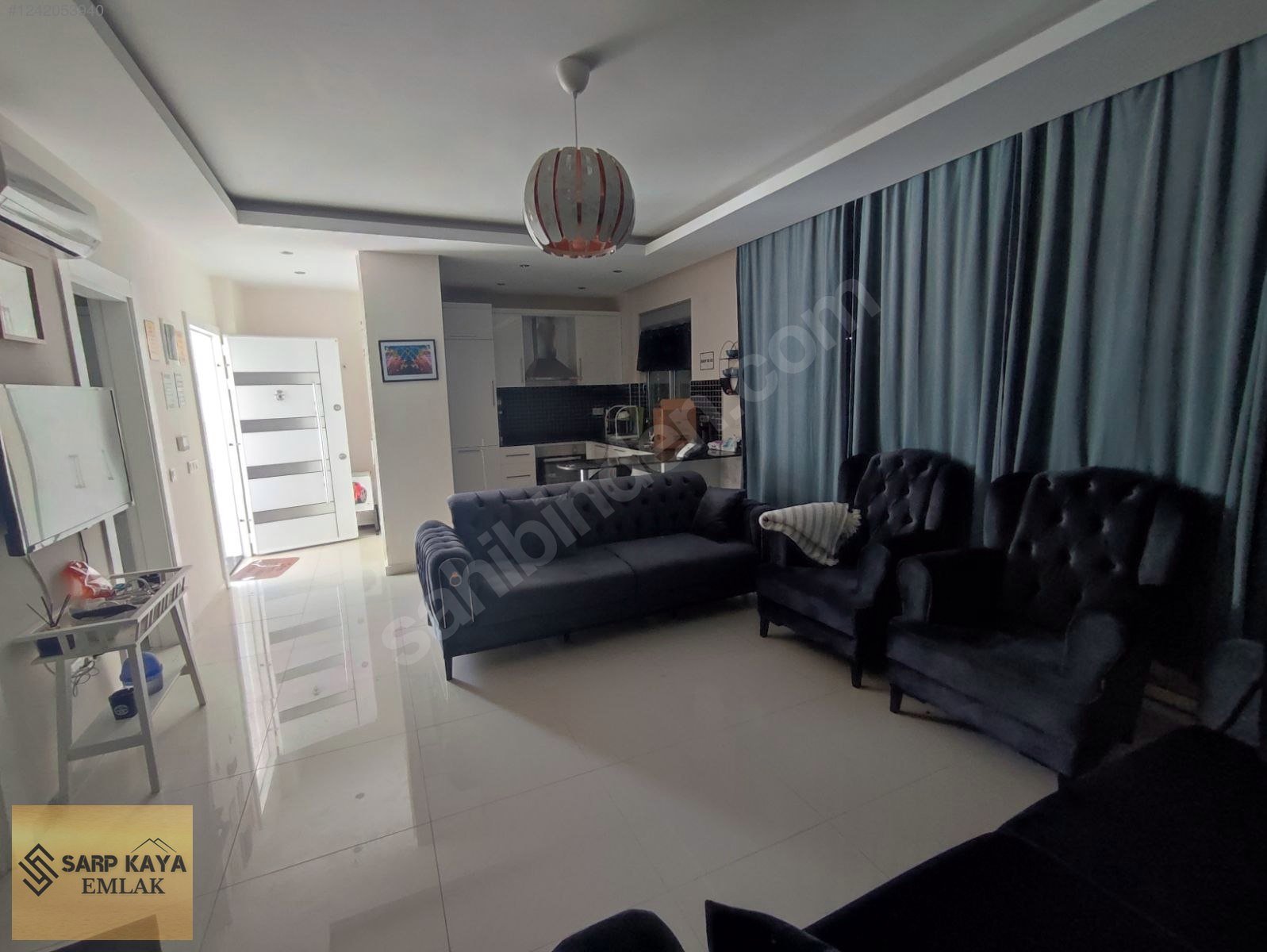 ALANYA KESTEL'DE DENİZE 200 M SATILIK FULL EŞYALI 1+1 DAİRE - ANTALYA ALANYA fotoğraf 3