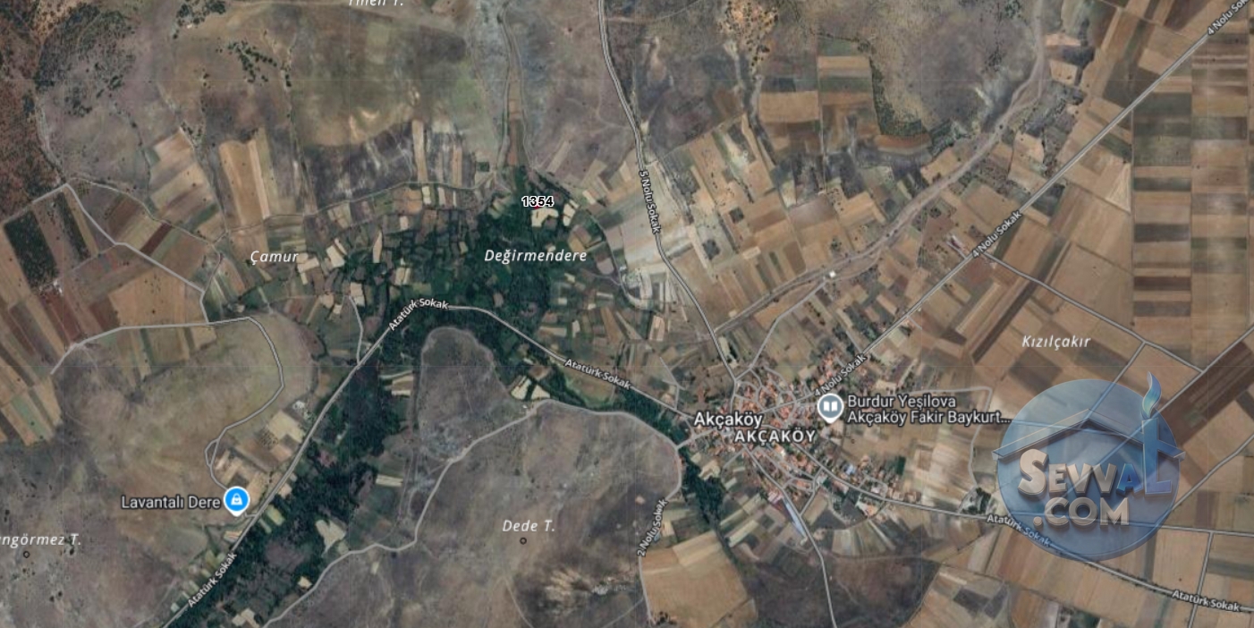 BURDUR YEŞİLOVA AKÇAKÖY KÖYÜNDE 240 M² TARLAMIZ SATILIKTIR. - Burdur Yeşilova fotoğraf 13