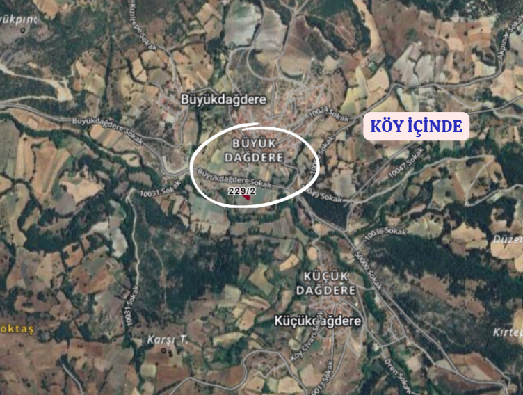 BALIKESİR SINDIRGI BÜYÜK DAĞDERE  KÖYÜNDE 642 M² TARLA SATILIKTIR - BALIKESİR SINDIRGI fotoğraf 4